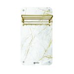 حوله خشک کن برقی تاپسان آویز تاشو