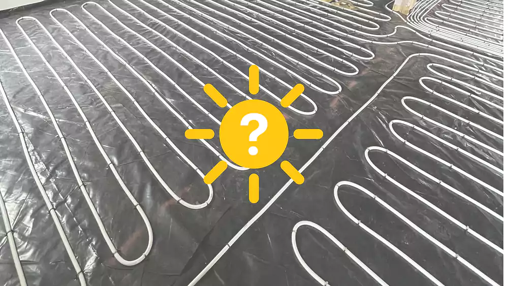 خاموش کردن منبع تغذیه سیستم UFH