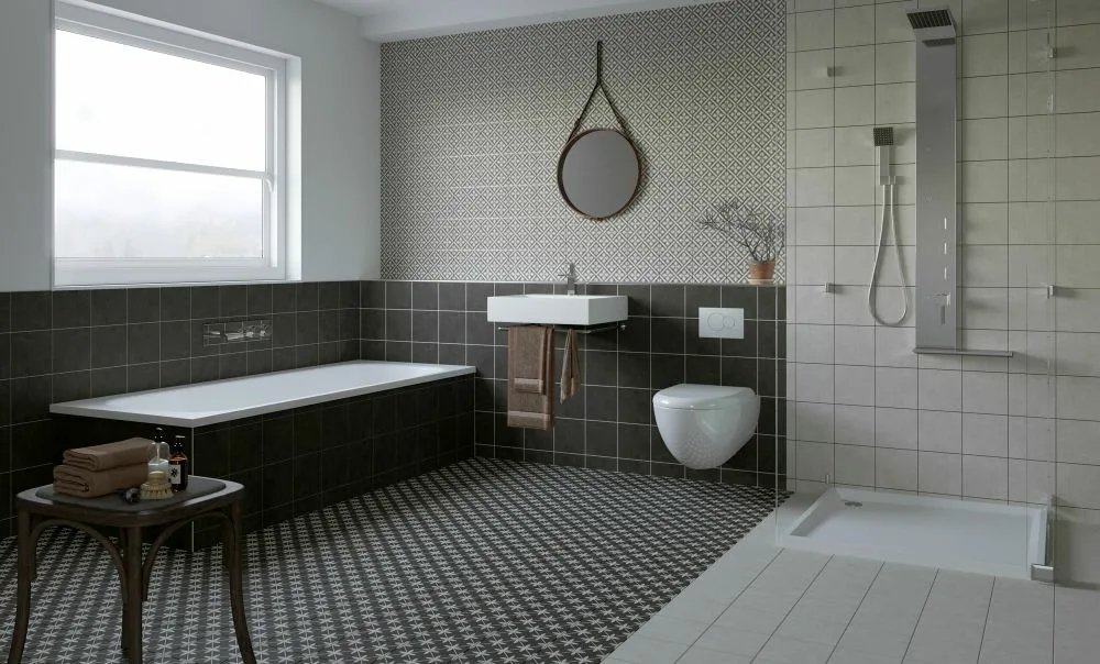 سیستم گرمایش از کف حمام